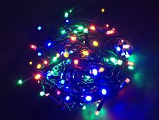 Vianočné osvetlenie SVETELNA LED RETAZ - 100L, MC