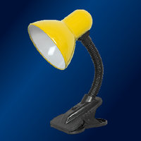 630-ŽL - štipcová lampa žltá