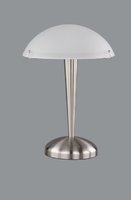 PILZ - stolová lampa dotyková stmievateľná - biele sklo