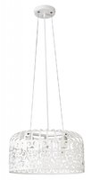 ALESSANDRA Rabalux - vintage lampa závesná - biela - ø 400mm