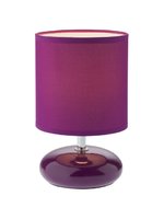 FIVE Redo - fialová lampa na nočný stolík - 200mm