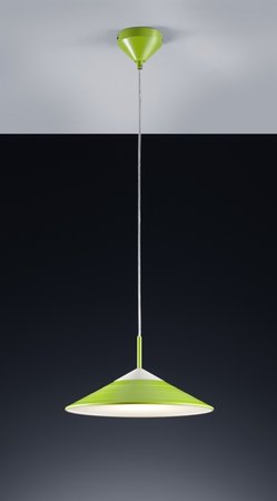R32031215 Trio - TONI - závesná LED lampa zelená - 320mm