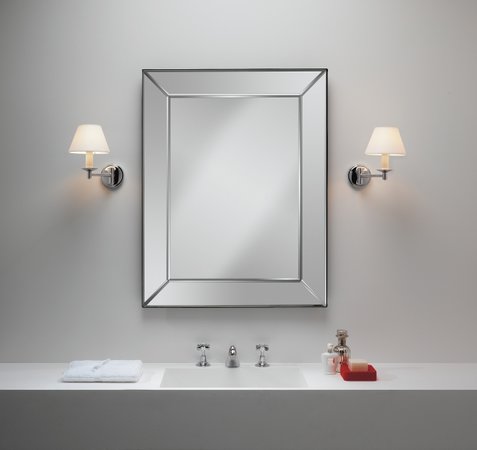 GROSVENOR Astro - nástenná lampa do kúpeľne - kov+plast