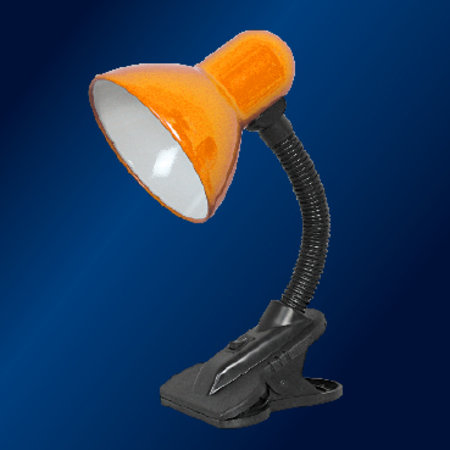 630-OR - štipcová lampa oranžová