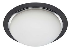 MAGNOLIA - čierne kúpeľňové svetlo stropné-nástenné ø 350mm