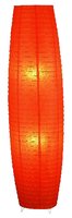 Myra - papierové stojanové svietidlo oranžové - 1300mm