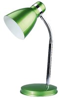 Patric - stolná lampa - zelená-chróm