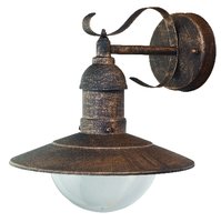 OSLO Rabalux - nástenná exteriérová lampa - antická zlatá