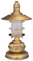 Sudan - stolová lampa rustikálna - bronz