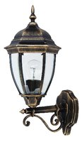 Toronto - exteriérová lampa nástenná - antická zlatá