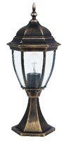 Toronto - lampa exteriérová - antická zlatá