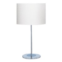 EU6550CC Table&Floor - lampa stolová - chróm-textil - 590mm