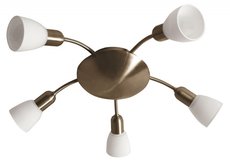 Soma - stropná bodová lampa - bronz - 5x40W