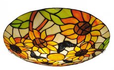 KEIRA - stropné svietidlo z vitrážneho skla