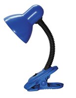 DENNIS - štipcová lampa - modro-čierna