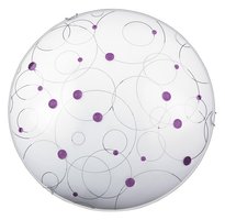 JOLLY - stropné svietidlo s fialovými sklíčkami - ø 400mm