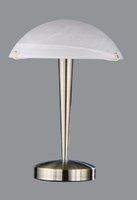 5925 - stolová dotyková lampa - antická mosadz