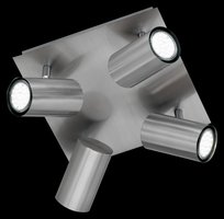 8024 - TRIO - stropné bodové svietidlo - matný nikel