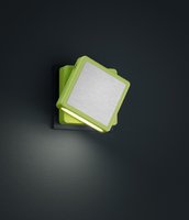 FOXI - zásuvkové LED svietidlo - jablkovozelené