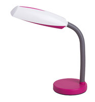 DEAN - stolová pracovná lampa - ružová - 350mm