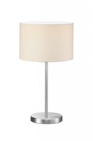 511100101 Trio - stolová lampa - biely textil - 550mm