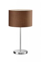 511100114 Trio - stolová lampa - hnedý textil - 550mm