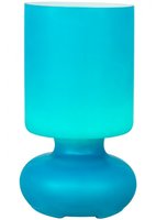 FUERTE Brilliant - stolná lampa - 240mm - modré sklo