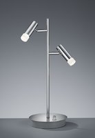 ZIDANE Trio - stolová LED lampa - chróm - 450mm