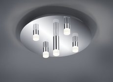 ZIDANE Trio - stropná LED lampa - chróm - ø 350mm