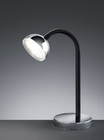 572810106 Trio - stolná LED lampa - plast-chróm - 350mm