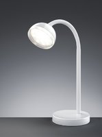 572810101 Trio - stolná LED lampa - biely plast - 350mm