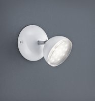 872810101 Trio - nástenný LED spot - biely plast
