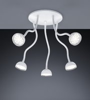 672810501 Trio - LED spot - biely plast - ø 250mm