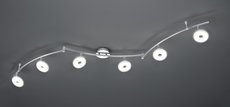 PILATUS Trio - stropné LED svetlo - akryl+chróm - 1800mm