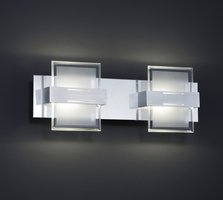 224610206 Trio - LED svietidlo - chróm+hliník+sklo - 350mm