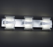 224610306 Trio - LED svietidlo - chróm+hliník+sklo - 550mm