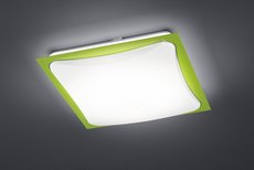 CORNET Trio - LED svietidlo na strop - 405mm - zelený akryl