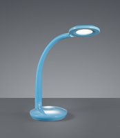 COBRA Trio - pracovná LED lampa dotyková - modrá - 465mm