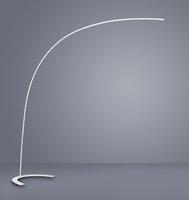 SHANGHAI Trio - stojanová LED lampa - 2100mm/1800lm - biela 
