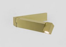 TOSCA Astro - nástenné LED svetlo - zlatý kov - 200mm