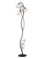 CALAIS Redo - lampa stojanová rustikálna - kov+sklo - 1610mm