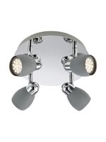 ELIS Redo - stropné bodové osvetlenie - šedý kov