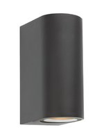 SCAN Redo - exteriér.nástenná lampa - 145mm - tmavošedý kov
