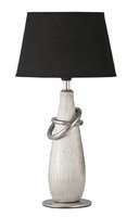 EVELYN Rabalux - stolová lampa - keramika+textil - 380mm