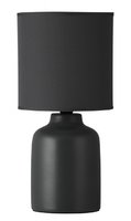IDA Rabalux - stolná lampa- antracit keramika+textil - 305mm