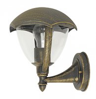 MIAMI Rabalux - nástenná lampa - anticky zlatý kov - 238mm