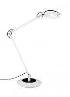 RODERIC Trio - pracovná LED lampa - biely kov - 600mm