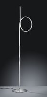 CATOKI Trio - stojanová LED lampa - 1500mm - chróm/akryl