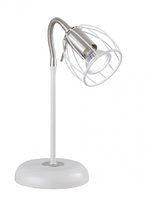 EVIAN Trio - lampa stolná - kov biely - 300mm