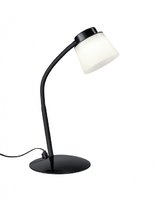 LEIKA Trio - stolová dotyková LED lampa - čierna - 455mm 